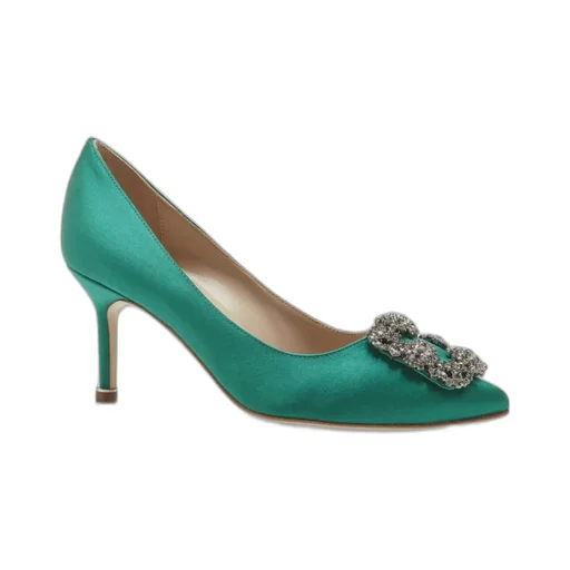 Silk High Heels