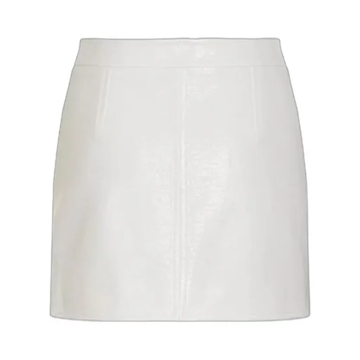 CourrÈGes Reedition Logo Patch Mini Skirt