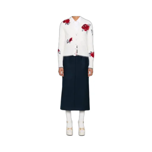 Thom Browne Stripe Detailed Skirt