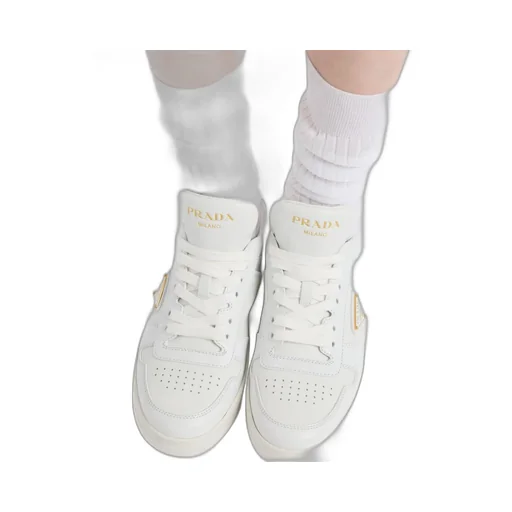 Prada Downtown Lace-Up Sneakers