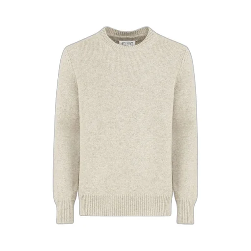 Maison Margiela Long Sleeved Crewneck Knitted Jumper