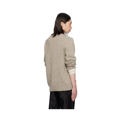 Maison Margiela Long Sleeved Crewneck Knitted Jumper