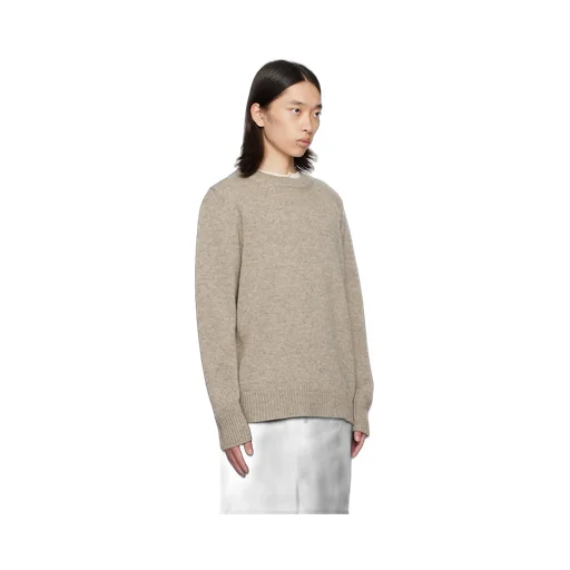 Maison Margiela Long Sleeved Crewneck Knitted Jumper