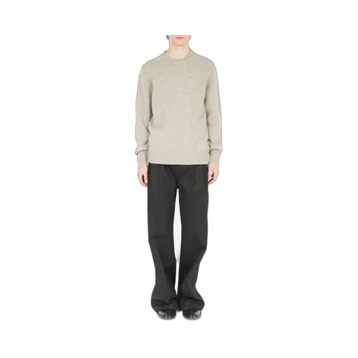 Maison Margiela Long Sleeved Crewneck Knitted Jumper
