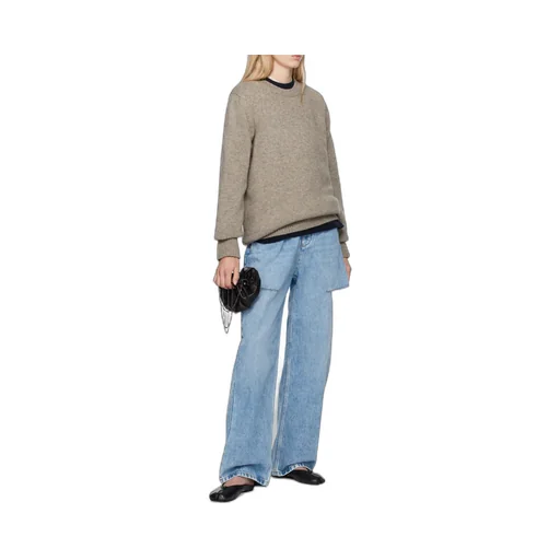 Maison Margiela Long Sleeved Crewneck Knitted Jumper