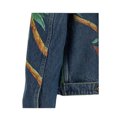 Casablanca Tennis Club Washed Denim Jacket