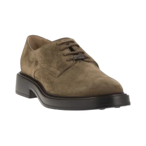 Tod's Round Toe Lace-Up Shoes
