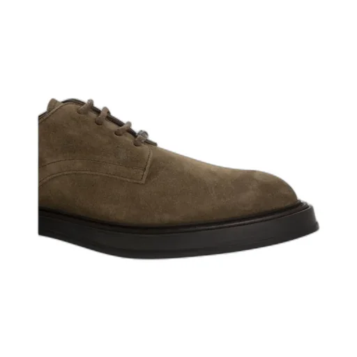 Tod's Round Toe Lace-Up Shoes