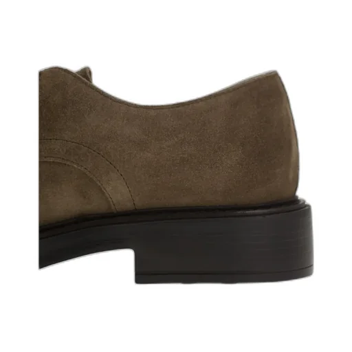 Tod's Round Toe Lace-Up Shoes