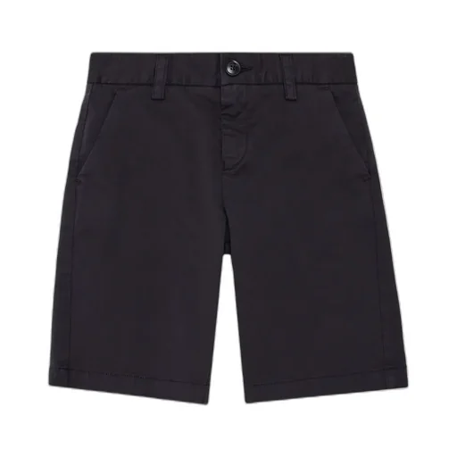 Emporio Armani Kids Logo-Plaque Bermuda Shorts