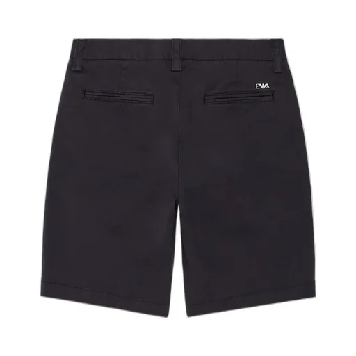 Emporio Armani Kids Logo-Plaque Bermuda Shorts