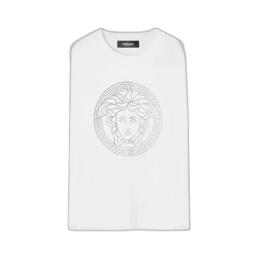 Versace Kids Medusa Head-Printed Crewneck T-Shirt