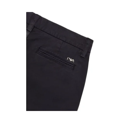 Emporio Armani Kids Logo-Plaque Bermuda Shorts