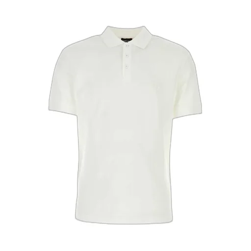 Giorgio Armani Logo Embroidered Short-Sleeved Polo Shirt