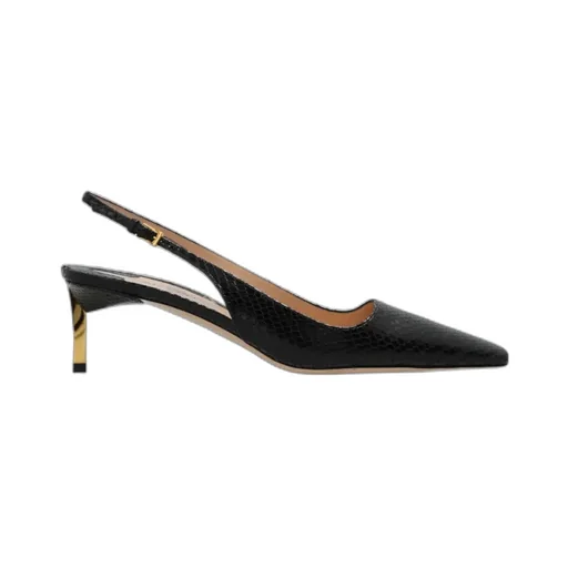 Tom Ford Embossed Slingback Pumps
