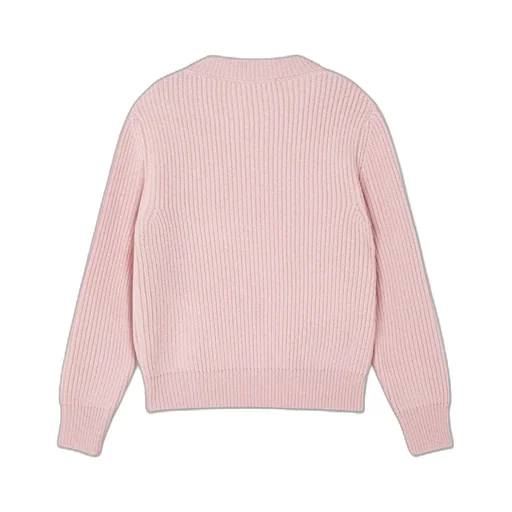 Versace Kids 1978 Logo Embroidered Ribbed-Knit Jumper
