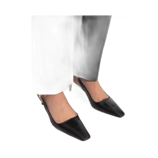 Tom Ford Embossed Slingback Pumps