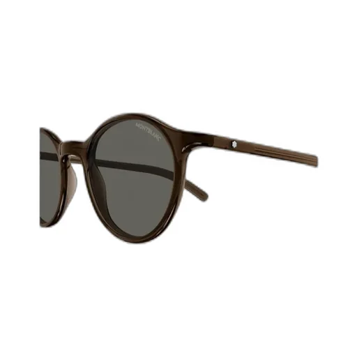 Montblanc Eyewear Oval Frame Sunglasses