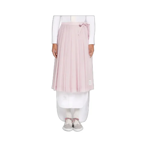 Pleated Midi Skirt