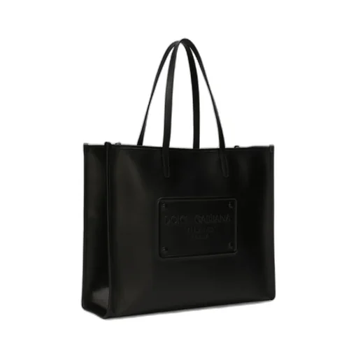 Dolce & Gabbana Logo Embossed Top Handle Bag