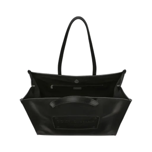 Dolce & Gabbana Logo Embossed Top Handle Bag