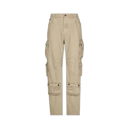 Dolce & Gabbana Logo Plaque Cargo Trousers
