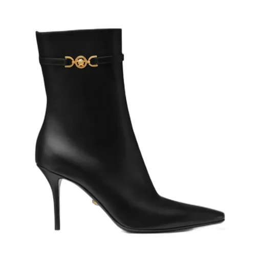 Versace Medusa Zip-Up Boots