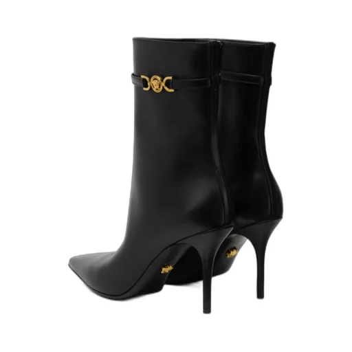 Versace Medusa Zip-Up Boots