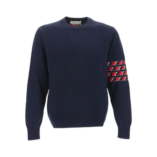 Lobster Intarsia 4-Bar Jumper