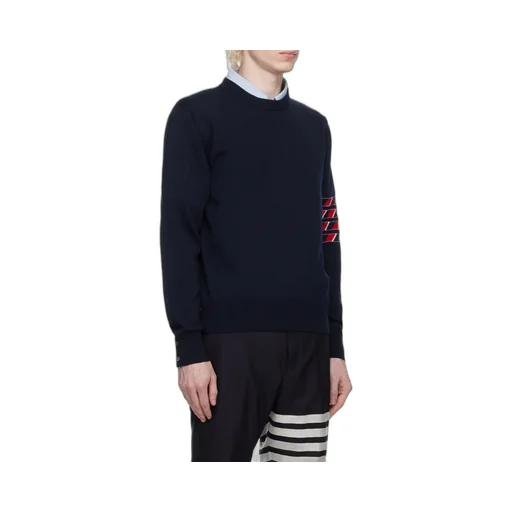 Lobster Intarsia 4-Bar Jumper