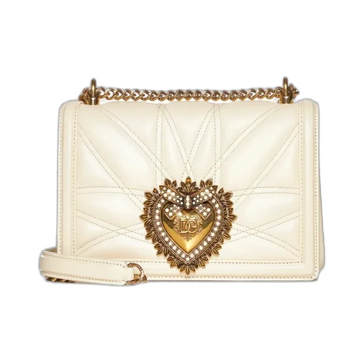 Dolce & Gabbana Devotion Logo Plaque Shoulder Bag