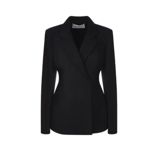 Alaa Double-Breasted Fitted Waist Blazer