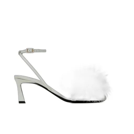 Saint Laurent Mae Pointed Toe Mules