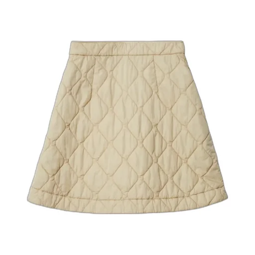 Burberry Quilted Padded Mini Skirt