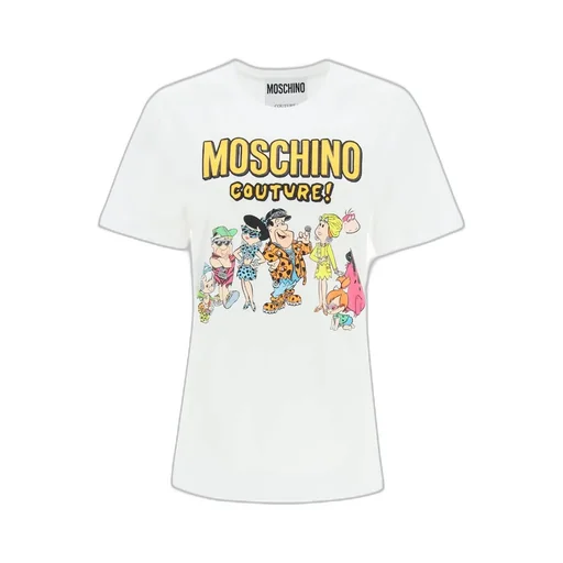 Moschino X Flinstones Graphic Printed T-Shirt