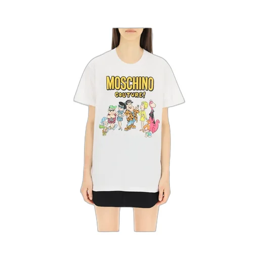 Moschino X Flinstones Graphic Printed T-Shirt