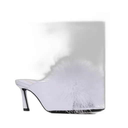 Saint Laurent Mae Slip-On Mules
