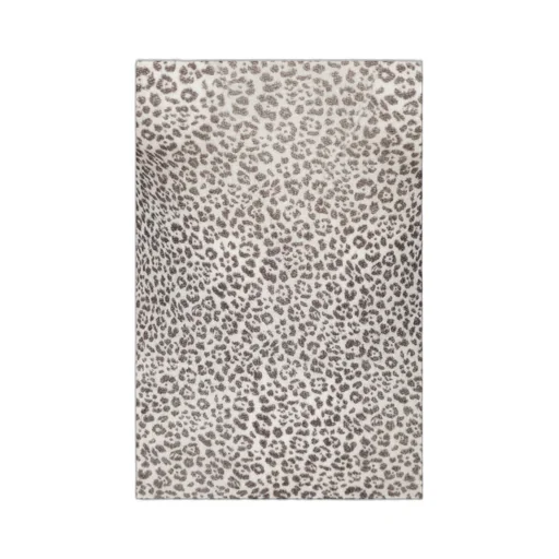 Saint Laurent Leopard Printed Long-Sleeved Top