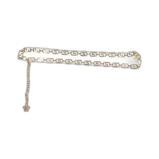 Versace Greca Medusa Pendant Chain Belt
