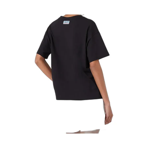 Round-Necked Flower T-Shirt