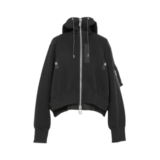 Sacai Classic-Hood Zipped Jacket