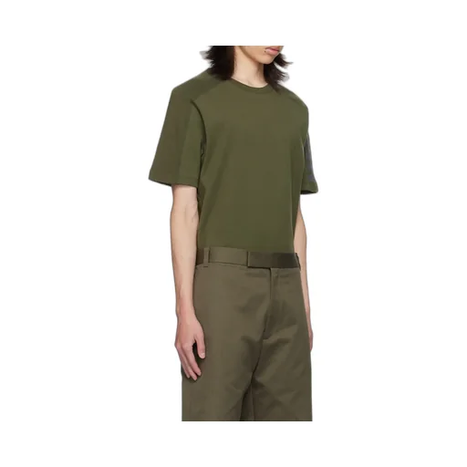 Thom Browne 4-Bar Stripe Crewneck T-Shirt