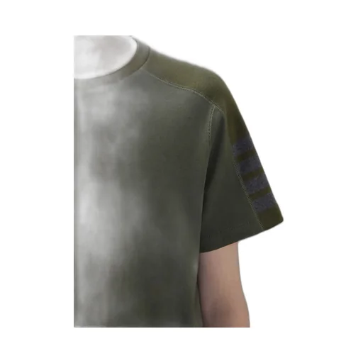 Thom Browne 4-Bar Stripe Crewneck T-Shirt