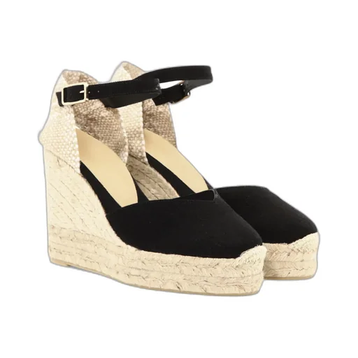 Straw Wedge Shoes