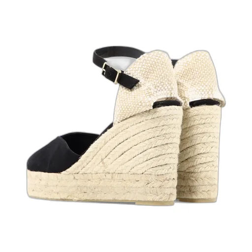 Straw Wedge Shoes