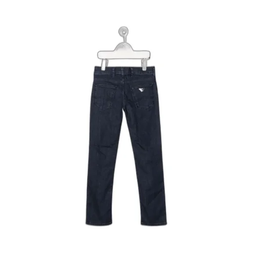 Mid-Rise Straight-Leg Trousers