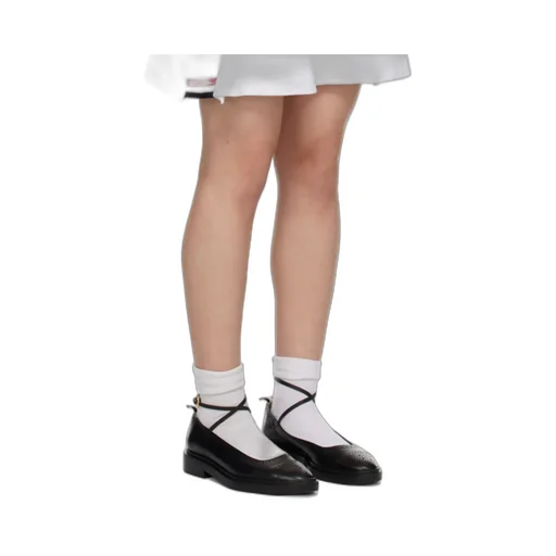 Thom Browne Pique Flared Short-Sleeved Tennis Dress