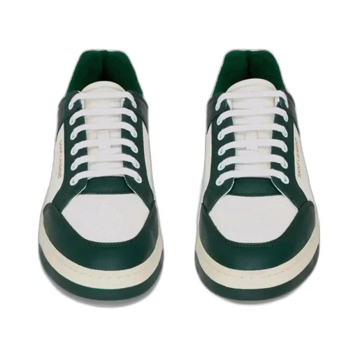 Saint Laurent Sl/61 Round Toe Low-Top Sneakers