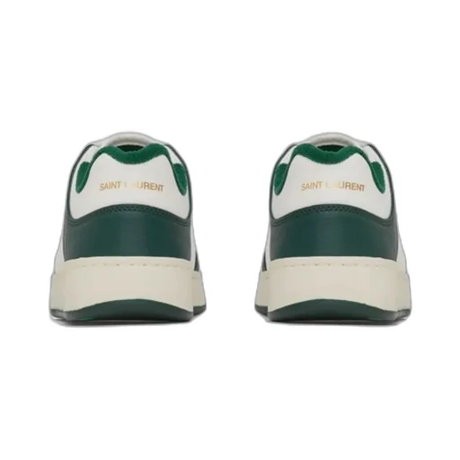 Saint Laurent Sl/61 Round Toe Low-Top Sneakers