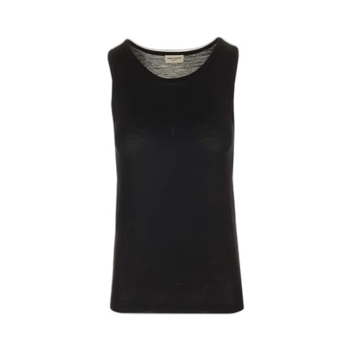 Saint Laurent Cassandre Sleeveless Top